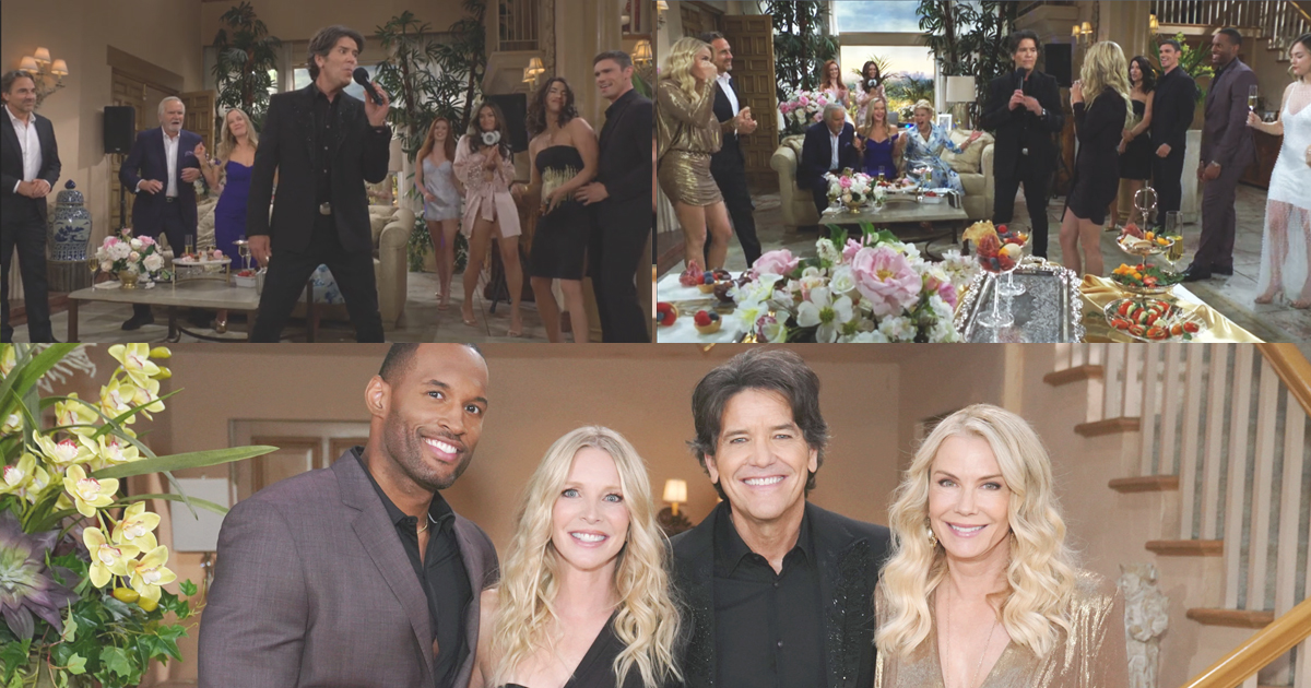 Watch The Bold and the Beautiful cast rehearse ''Rock On'' with Michael Damian